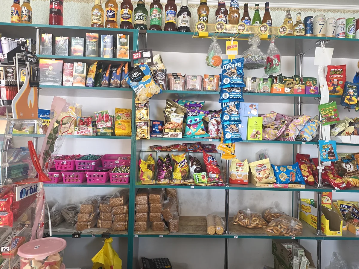 Снеки, сладости и продукты быстрого выбора